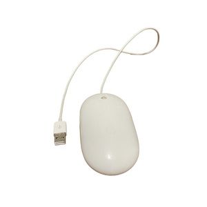 Authentic Apple Mighty Mouse Wired USB White Model No A1152